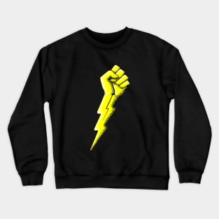 Lightning Bolt Fist Crewneck Sweatshirt